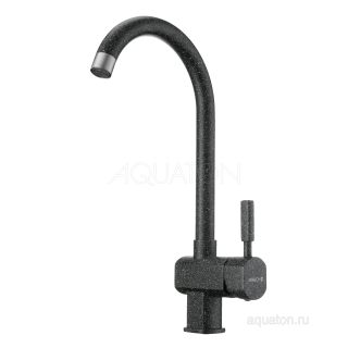 Смеситель для кухни Акватон Лиам графит 1AX003FCXX210